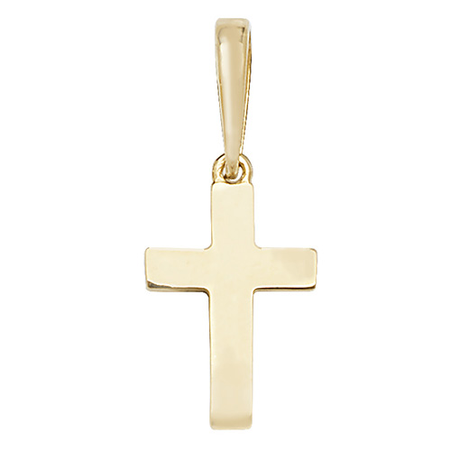 9 carat yellow gold cross