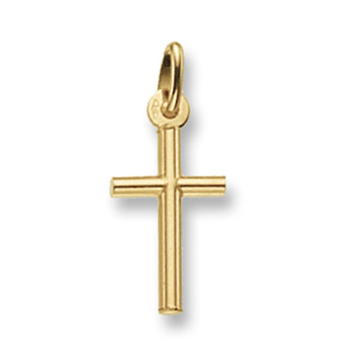 9 carat yellow gold cross