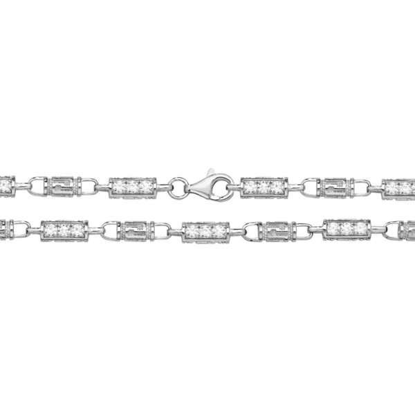 Sterling Silver Greek Style Chain