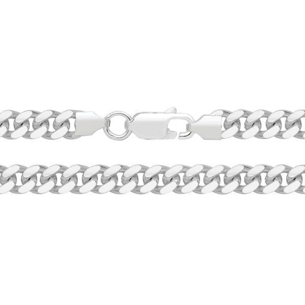 sterling silver curb cuban chain