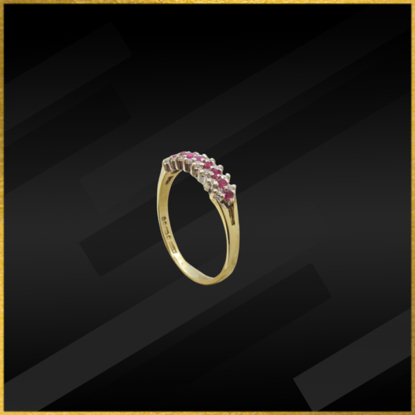 9 Carat Gold Ruby And Diamond Ring - Image 2