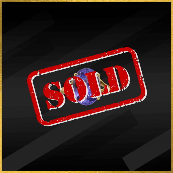 9 Carat Yellow Gold Tanzanite Ring