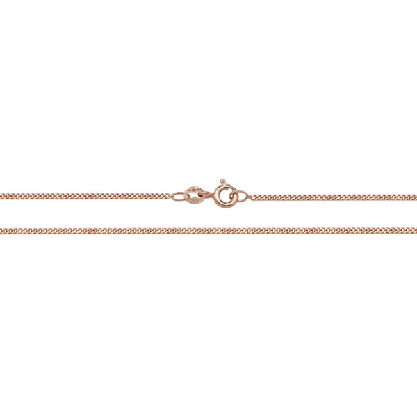 9 carat rose red gold chain