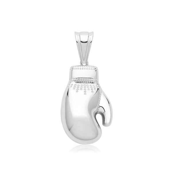 Sterling Silver Boxing Glove Pendant