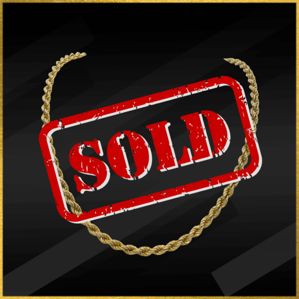 9 Carat Yellow Gold Rope Chain