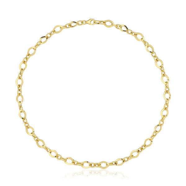 9ct gold fancy bracelet