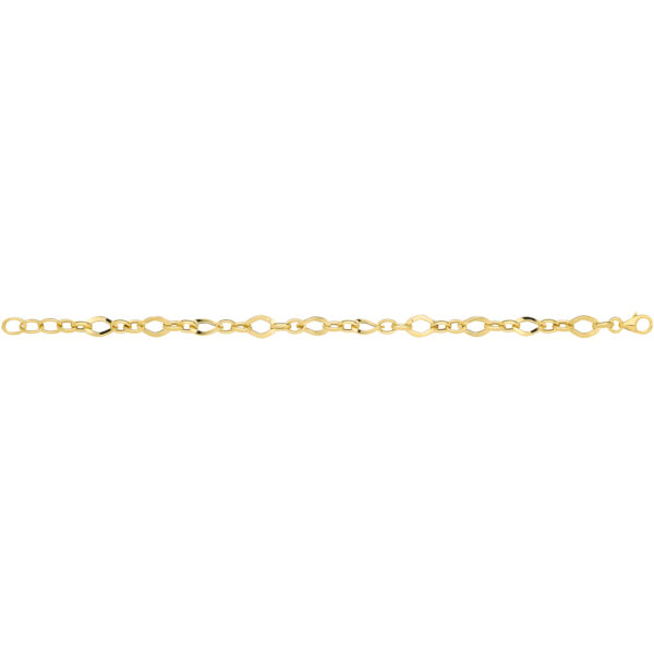 9ct gold fancy bracelet