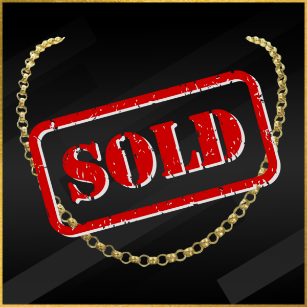 9 Carat Yellow Gold Belcher Chain