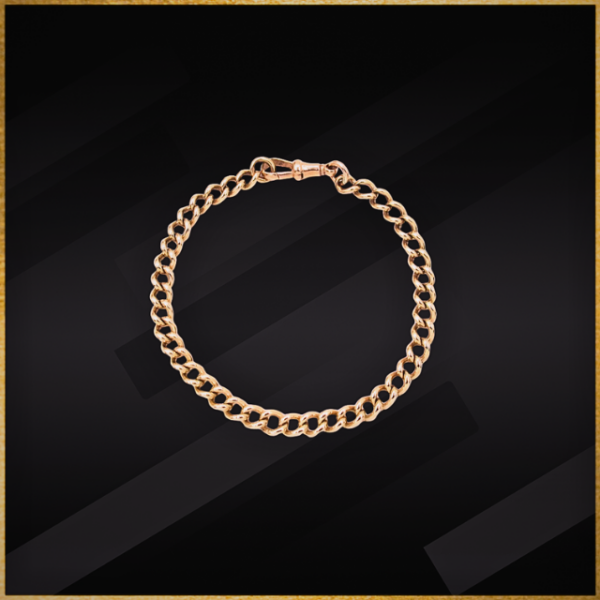9 carat rose gold bracelet
