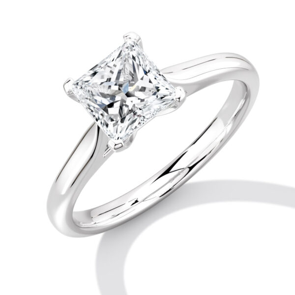 lab grown princess cut diamond