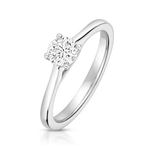 Laboratory Grown Diamond Solitaire Ring 0.50 Carats