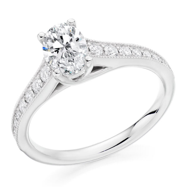 lab grown diamond ring