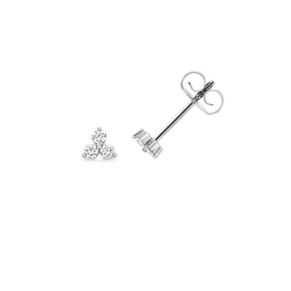 Lab Grown Diamond Trio Stud Earrings