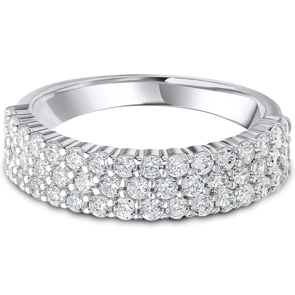 diamond band triple three row