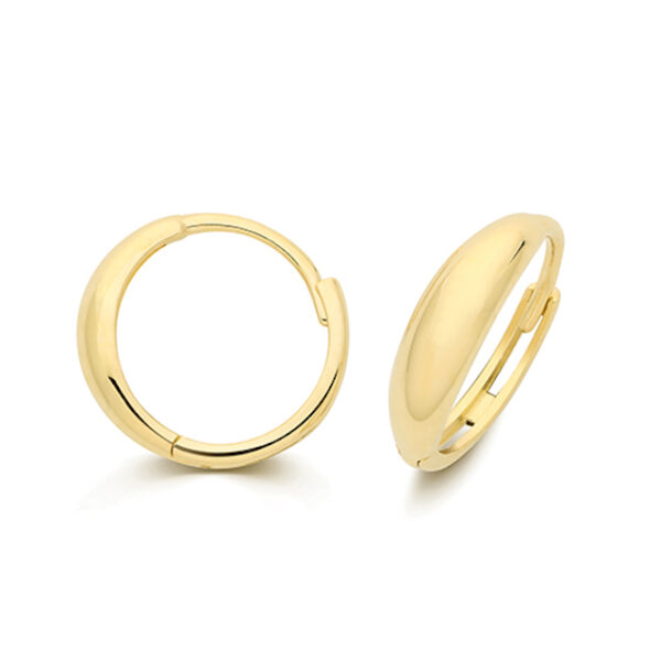 9ct Yellow Gold Huggie Earrings