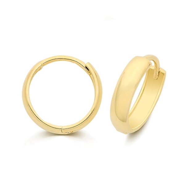 9ct Yellow Gold Huggie Earrings